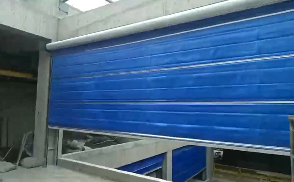 大型物流园区完成温宿防火门整体安装工程